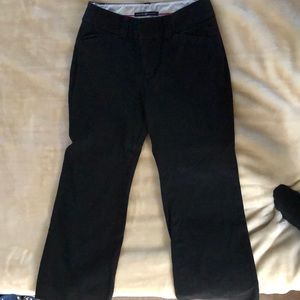 Black dress pants size 8 ankle.  Gap